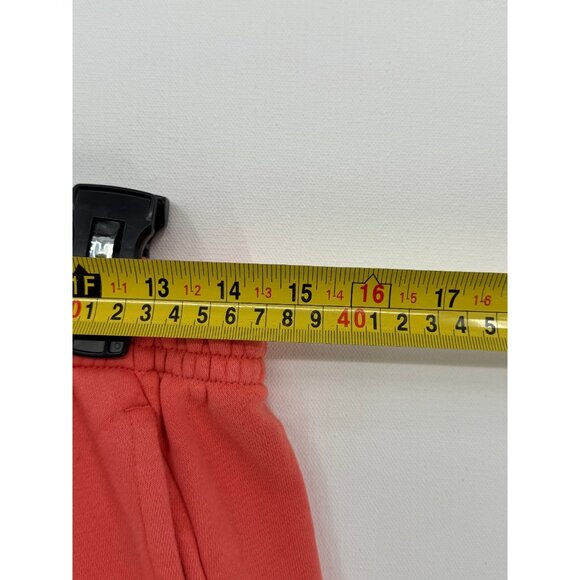 Nike Sportswear Club Fleece Shorts Mens M 7" Orange Big Swoosh Logo BV2721-814 - Picture 5 of 7